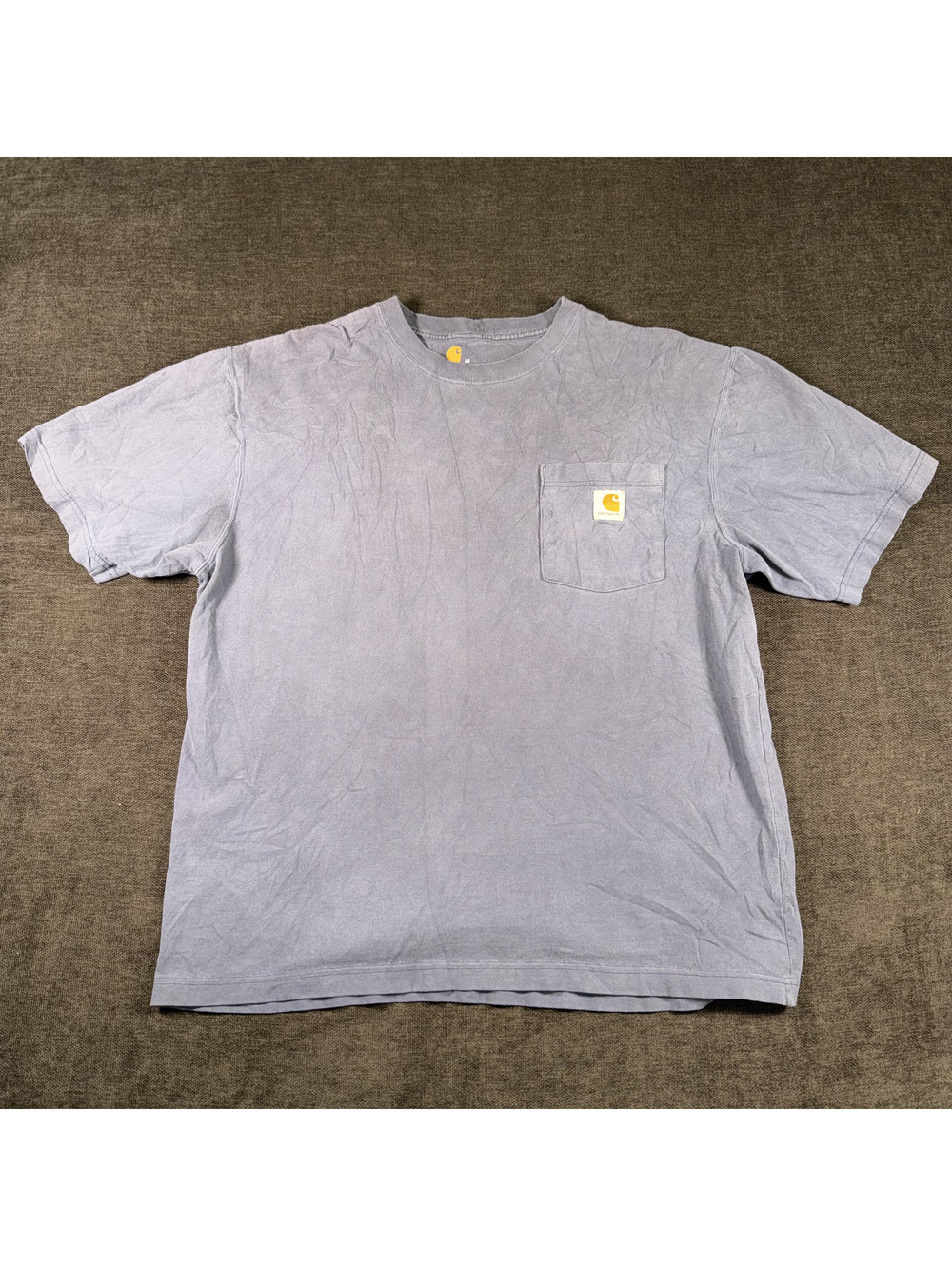Carhartt Men's Original Fit Medium Blue Pocket T-Shirt